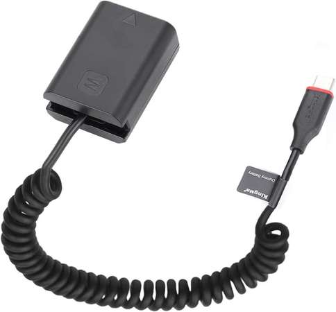 KINGMA NP-FW50 Dummy Battery & USB-C Adapter Kit For Select SONY Cameras 假電池套裝