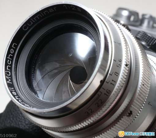 西德Steinheil Munchen Culminar 85mm f/2.8(改Nikon) 夠立體  散景靚  最近對焦0.6M