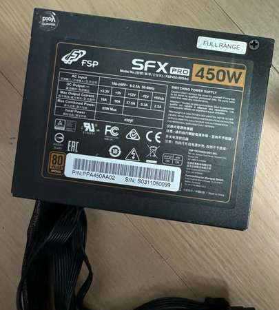 FSP 細牛450W SFX PRO 80Plus Bronze Power Supply