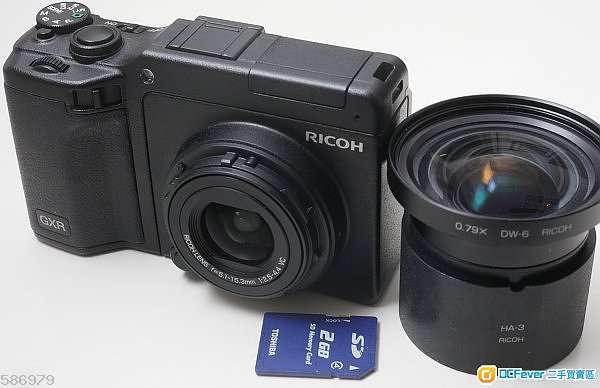 Ricoh(GXR)機身+(S10)24-72mm鏡頭+(DW-6)0.79x超廣角+(HA-2)延伸筒(CCD感光元件與Leica M8相同)