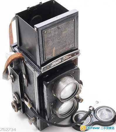 Foth-Flex 6x6 連 Anastigmat  75mm f/2.5  德國古董中底雙鏡機連驚人大光圈鏡頭 (九成新)