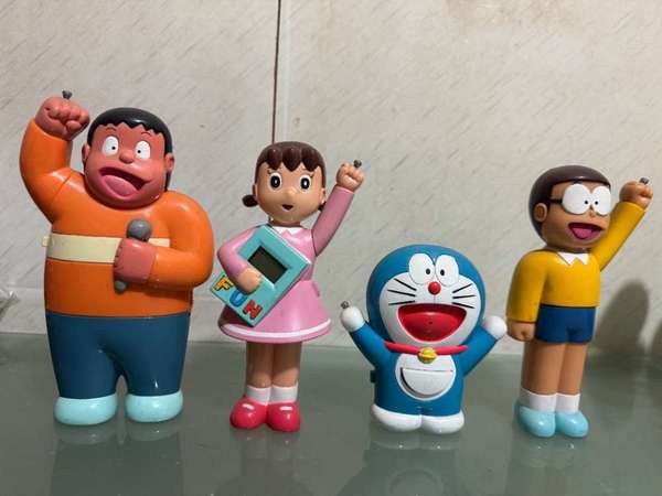 KFC 多啦A夢 Doraemon 叮噹 對講機 4件