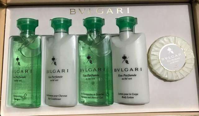 Bvlgari travel kit set 旅行套裝 洗頭水 沐浴露