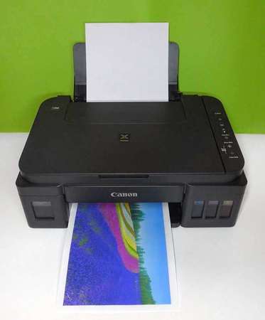 性能良好入滿墨水合迷你公司出單CANON G3000可快速加墨Scan printer可app印相WIFI