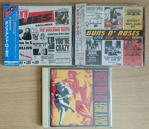 Guns N' Roses日版雙CD