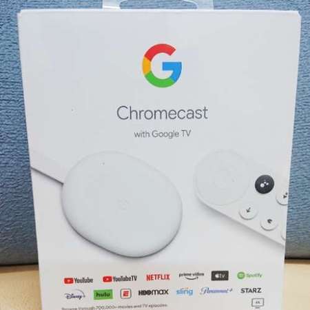 全新Chromecast with Google TV Youtube, D Netflix Apps 十分流暢