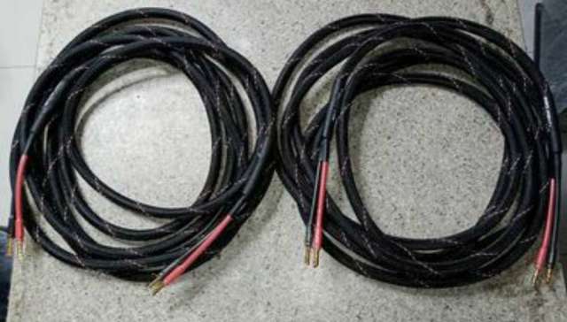 Venus speaker cable 5米1對～ 鋸齒頭
