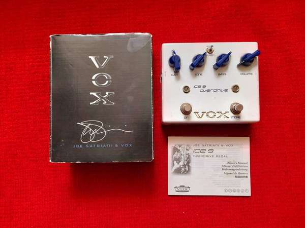 Vox Joe Satriani Ice 9 Overdrive MADE IN JAPAN 電結他效果器 GUITAR Effects