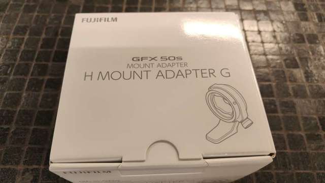 Fujifilm H mount adapter G 接環