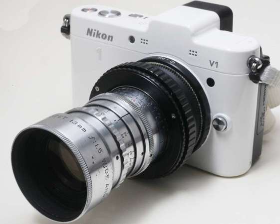 Elgeet 13mm f/1.5電影鏡改Nikon-1等同全幅機35mm f1.5令機仔脫胎換骨，大光圈散景靚，收光圈映風景J5、S2、V3等合用
