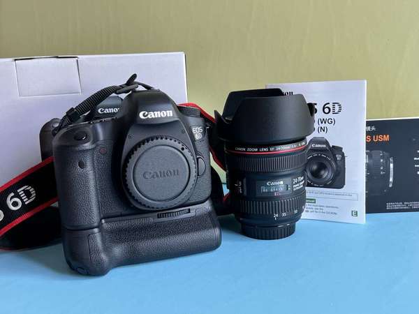 Canon EOS 6D EF 24-70 f/4L IS USM Kit