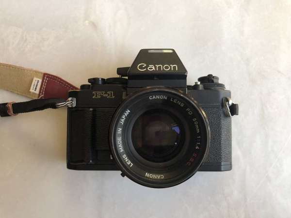 Canon new F-1 + FD 50mm f1.4