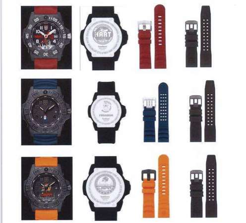 消防處專隊 x Luminox 3500系列特別版手錶