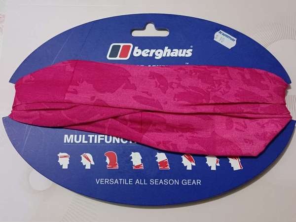 全新 Berghaus Live for Adventure Multifunctional Headwear 多功能頭/頸巾