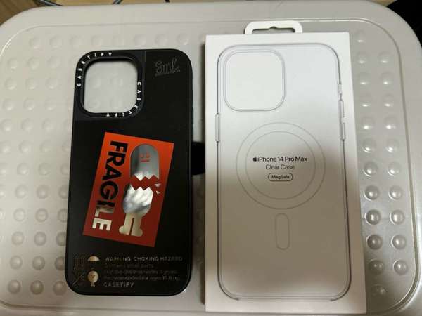 全新Apple iPhone 14 Pro Max Clear Case (MagSafe) + CaseTify MagSafe 套