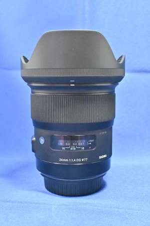 新淨 Sigma 24mm F1.4 ART for canon 大光圈定焦 風景 人像一流 R機可用 R5 R6 R8 5D 6D 1DX