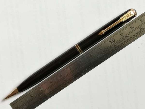 Parker Vacumatic Solid Black Mechanical Pencil~派克真空系列全黑機械自動鉛筆