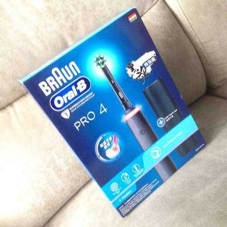 😁 BRAUN Oral-B PRO 4 Electric Power Toothbrush NEW 全新 電動牙刷 😬