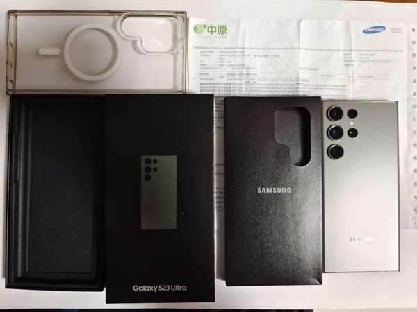 98%新512gb,香港行貨,綠色Samsung s23u s23 ultra dual 雙卡 5G, 有盒有單