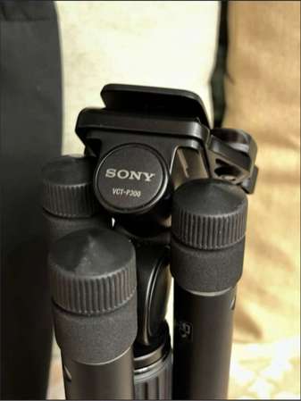 誠讓 相機腳架 Sony VCT-P300 連 tailor-made 若蘭炮衣 布袋