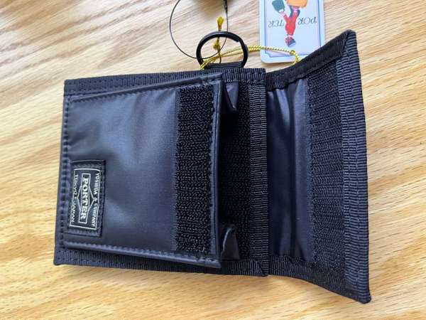 Porter Capsule Wallet 555-06441 日本吉田三摺銀包 黑色