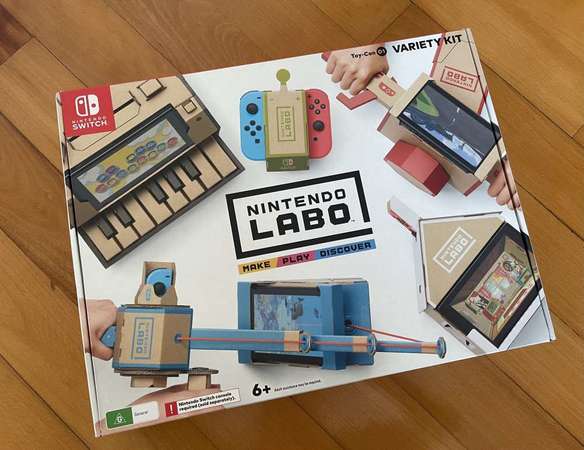 全新 Nintendo Switch Labo Toy-Con 01 組合套裝  粉嶺火車站交收
