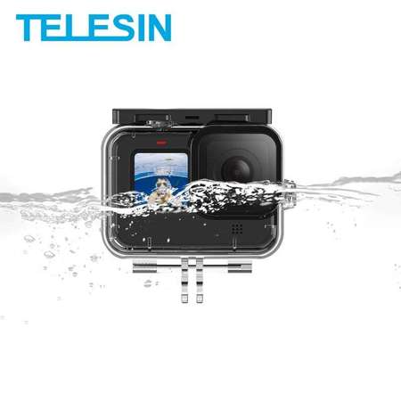 TELESIN Professional 45M Diving Waterproof Case For GoPro Hero11 Black - 潛水防水殼