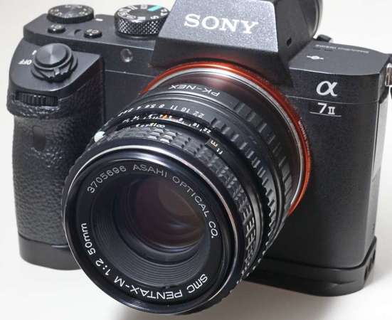 Pentax-M SMC 50mm f2 大光圈手動標準鏡(色靚散景正)SONY A7(Leica M10)Nikon Z6(EOS R3)合用