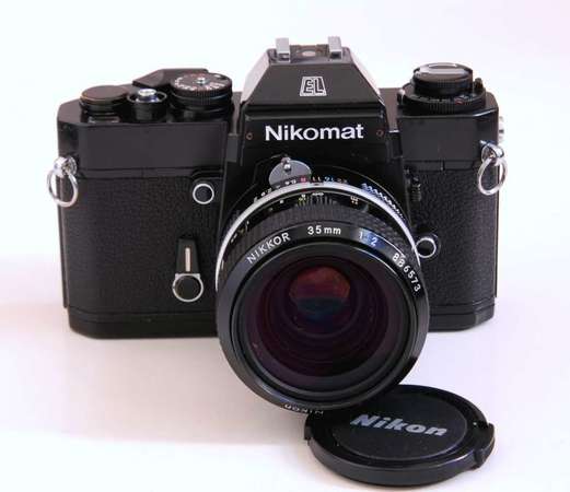 Nikon Nikomat EL Body + Nikon 35mm f2 Nikkor