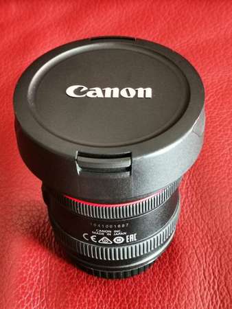 Canon EF lens 8-15mm F4 L USM