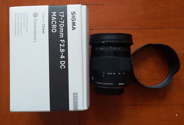 Sigma 17-70 C, SA mount for SD camera