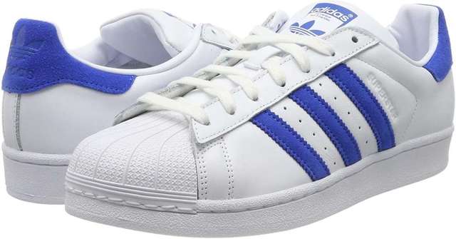 👟 ADIDAS SUPERSTAR Shoes Sneakers UK9 Men NEW 全新運動鞋 👟