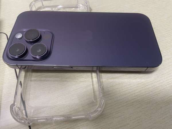 放99%新iPhone 14 PRO 128GB 紫色，現售$6500