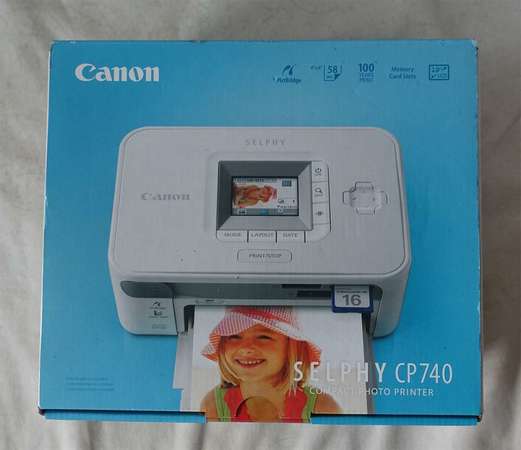 100% new Canon CP740 Photo Printer