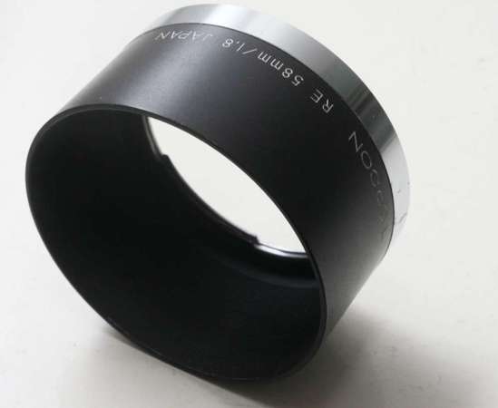 TopCon全鋼遮光罩RE 58mm f/1.8鏡頭專用 (插刀接口，不可取代)