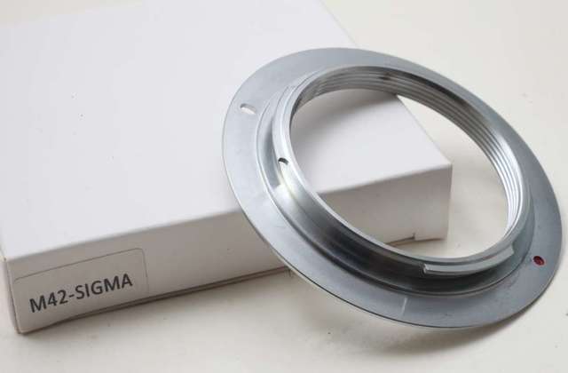 M42 螺絲鏡頭轉 SIGMA相機接環 (M42 to SIGMA接環) 全新