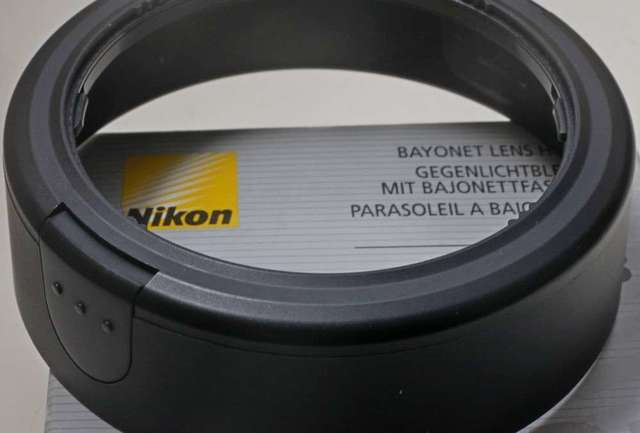 Nikon AF-S DX Zoom Nikkor ED 18-55mm 原廠專用遮光罩 (HB-33)