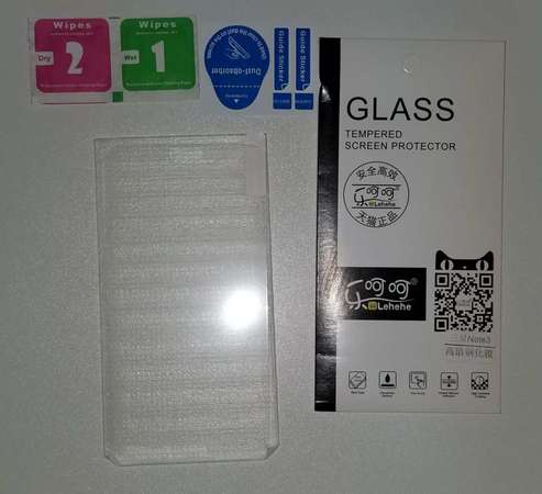 三星 Samsung Galaxy Note 3 Full Screen Transparent Tempered Glass Screen guard Pro