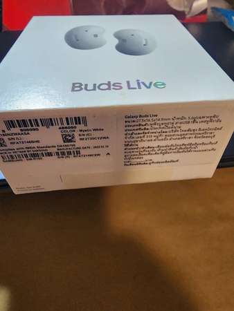 出售Samsung Buds Live 無線耳機 全新 (白色)