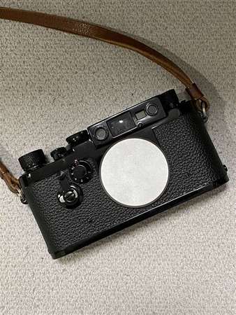 Leica IIIG (LTM mount) Black Paint Repaint