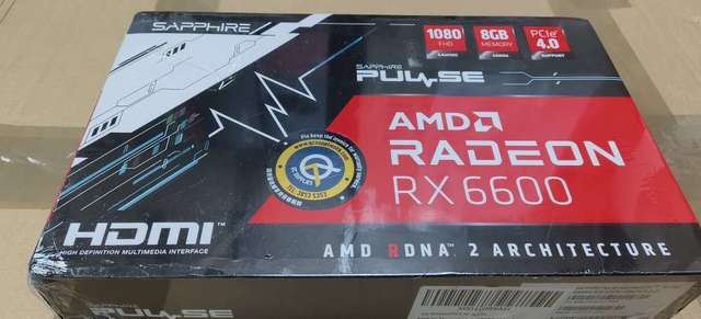 Sapphire PULSE AMD Radeon RX 6600 8GB GDDR6 (11310-01-20G)