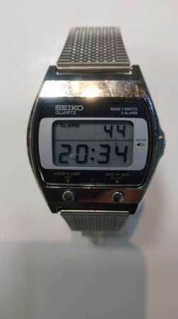 Vintage Seiko A021-5000 First Digital Alarm Watch