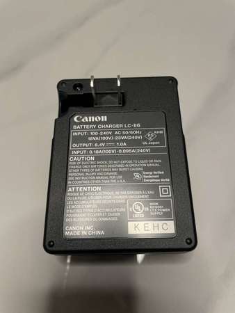 Canon LC-E6 charger