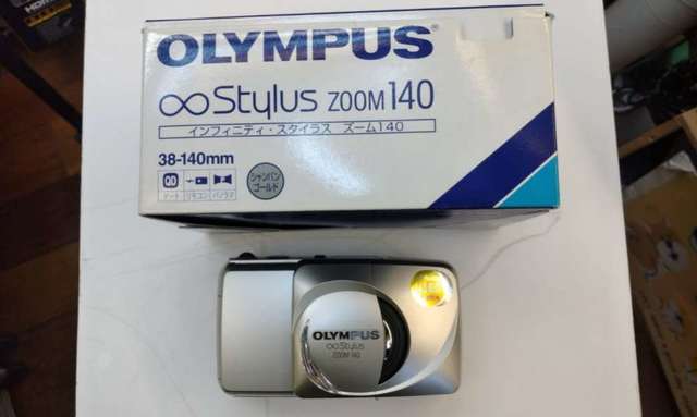 ( 全球唯一全新貨品）Vintage Olympus Stylus Z00m140 QD Film Camera