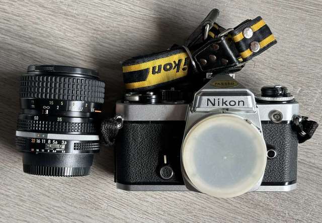 Nikon FE 菲林機 連 Nikkor 30-70mm 3.3