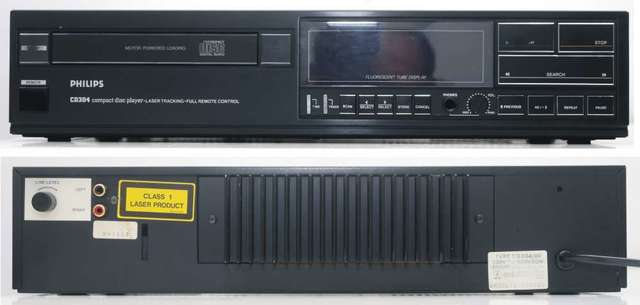 Philips CD-304(一代)比利時制造 原庒220V CDM1/ TDA1540P解碼，聲音通透細膩，音樂質感豐富又真實，百聽不厭