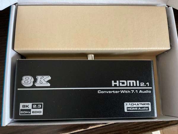 HDMI 2.1版 音頻分離器 (支援4K 120HZ / HDR10 / Dolby Vision / Dolby Atmos / EARC / ARC)
