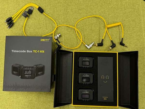 Deity Wireless Timecode Box 時碼器 (TC-1) 3-Pack Kit