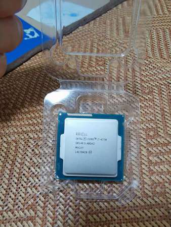 Intel Core i7-4770連原廠銅芯風扇
