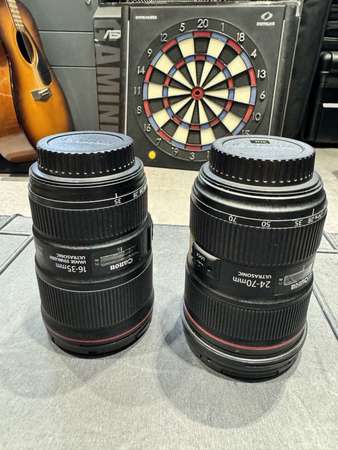 Canon 16-34mm 24-70mm
